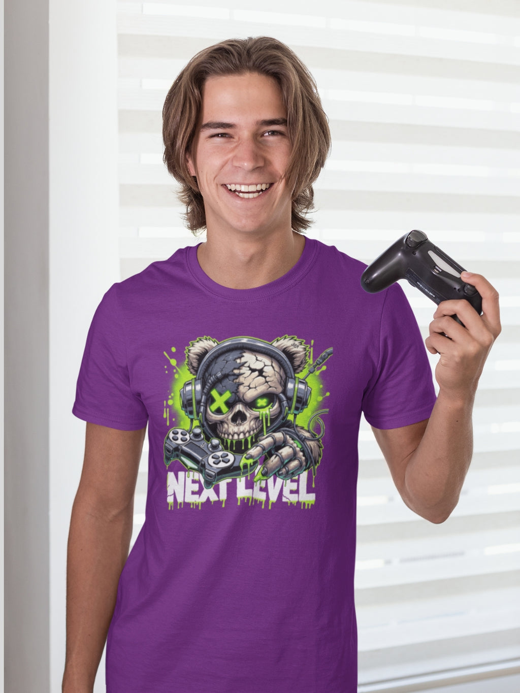 Next Level Skull Gamer Tee