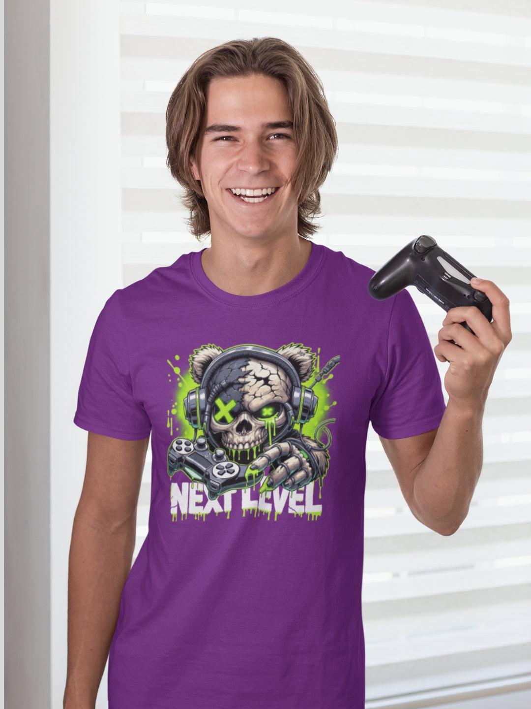 Next Level Skull Gamer Tee