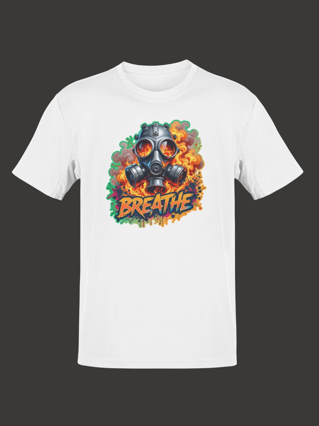 Breathe Gas Mask Tee