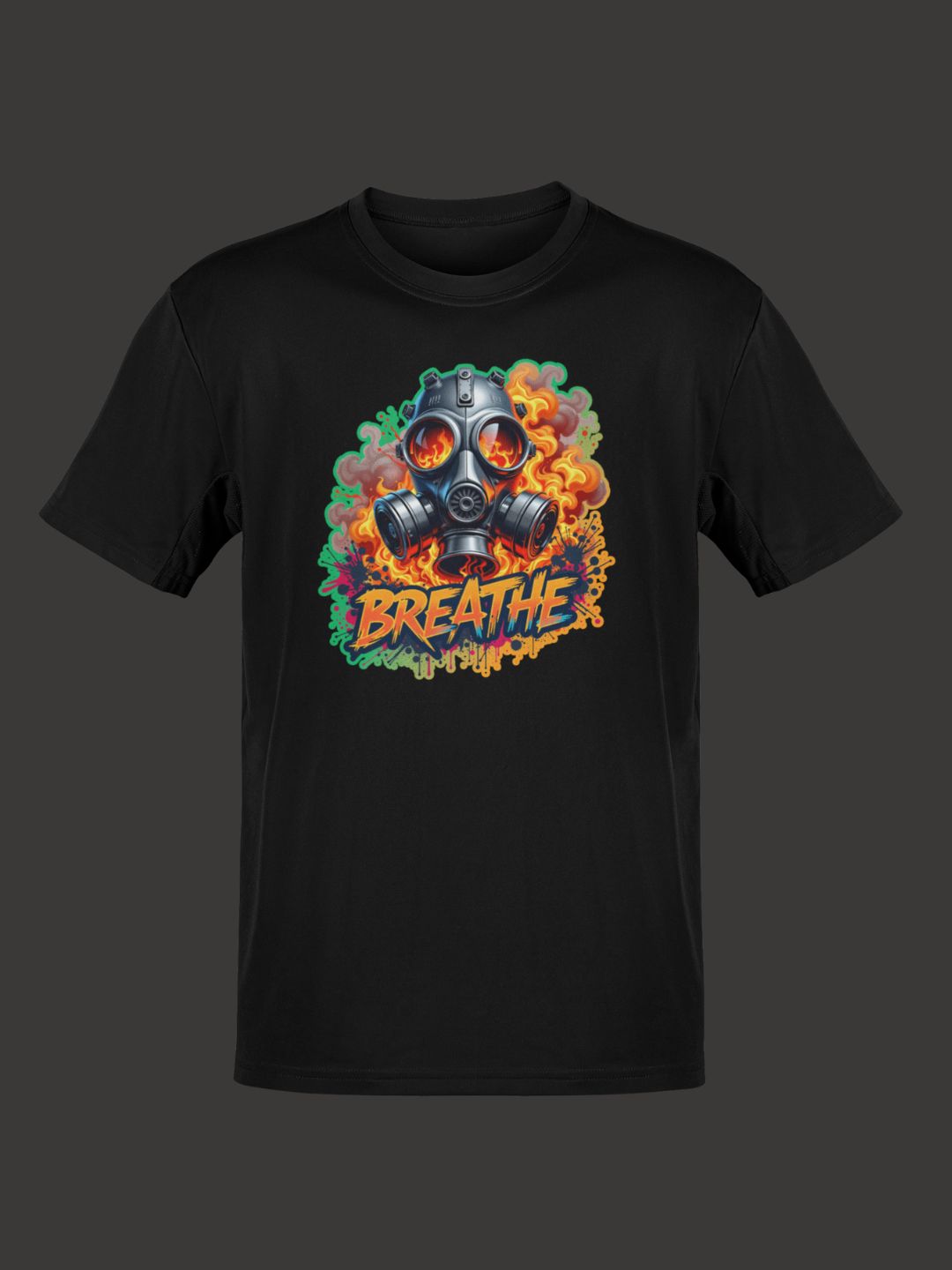 Breathe Gas Mask Tee