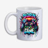 Born To Game - Ceramic Mug 11oz | Perfect for Gamers and Coffee Lovers