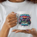 Born To Game - Ceramic Mug 11oz | Perfect for Gamers and Coffee Lovers