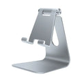 Adjustable Cell Phone Stand - Silver