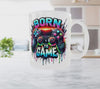 Born To Game - Ceramic Mug 11oz | Perfect for Gamers and Coffee Lovers