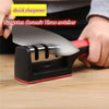 3 Stages Quick Knife Sharpener Tungsten Diamond Stone.