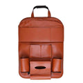 Car Seat Back Organizer  - Multi-pocket PU Leather.