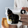 Creative Cat Glass Mug.