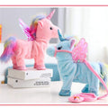 Electric Walking Unicorn Plush Toy - Best Gift.