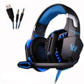 Gaming Headset with Microphone - LED Lights.