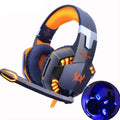 Gaming Headset with Microphone - LED Lights.