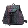 Luminous Geometric Backpack  - School Bag.