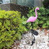 Outdoor Mini Flamingo Solar Light Garden Stake