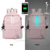 Reflective Women Backpack - Earphone Hole.