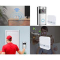 Smart Video Camera Doorbell.