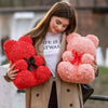 Teddy Bear Rose Flower Decoration.